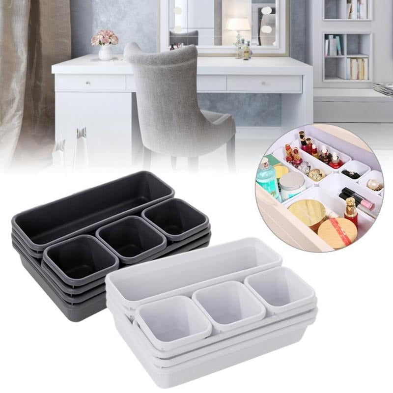 Drawer Cosmetic Stationery Layered Storage Box