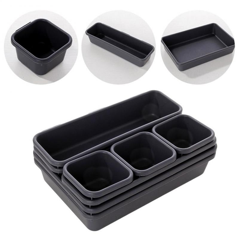 Drawer Cosmetic Stationery Layered Storage Box