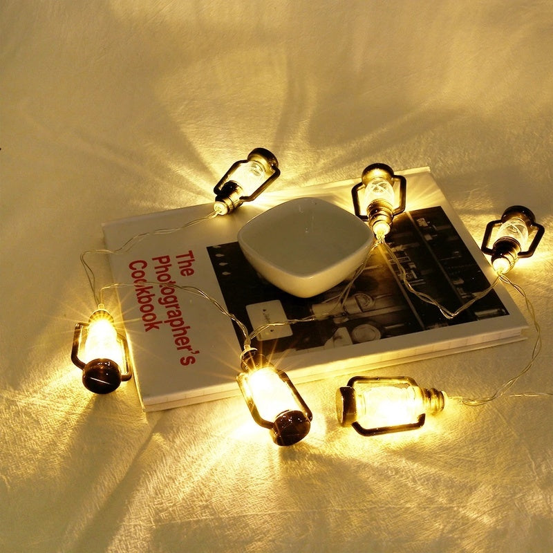 Retro Kerosene Bottle Fairy String Light