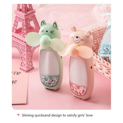 Cute Rabbit Mini Led Fan