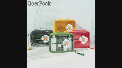 Travel Transparent PVC Cosmetic Bags