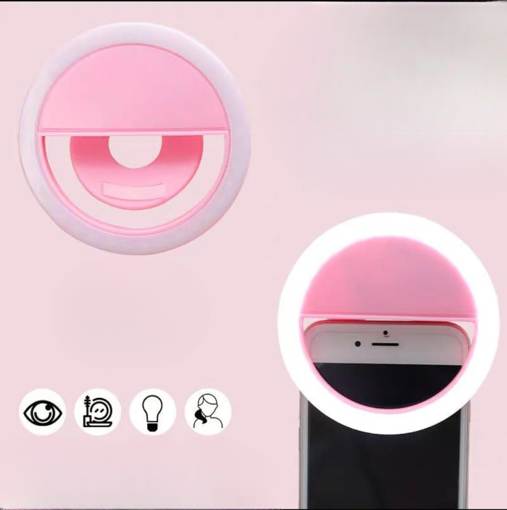 LED Ring Selfie Light for All Smartphones