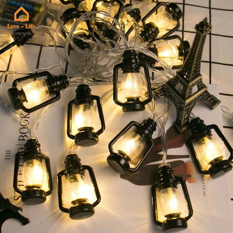 Retro Kerosene Bottle Fairy String Light