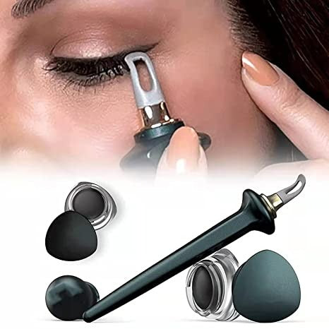 Waterproof Ergonomics Handle Eyebrow Professional Eye Line Brushes 