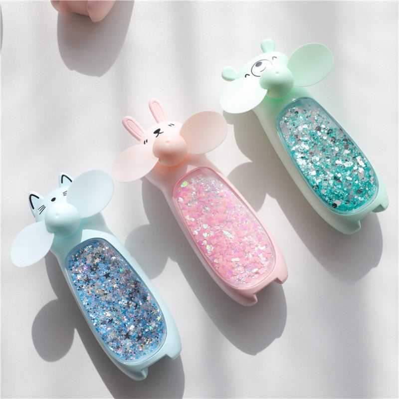 Cute Rabbit Mini Led Fan