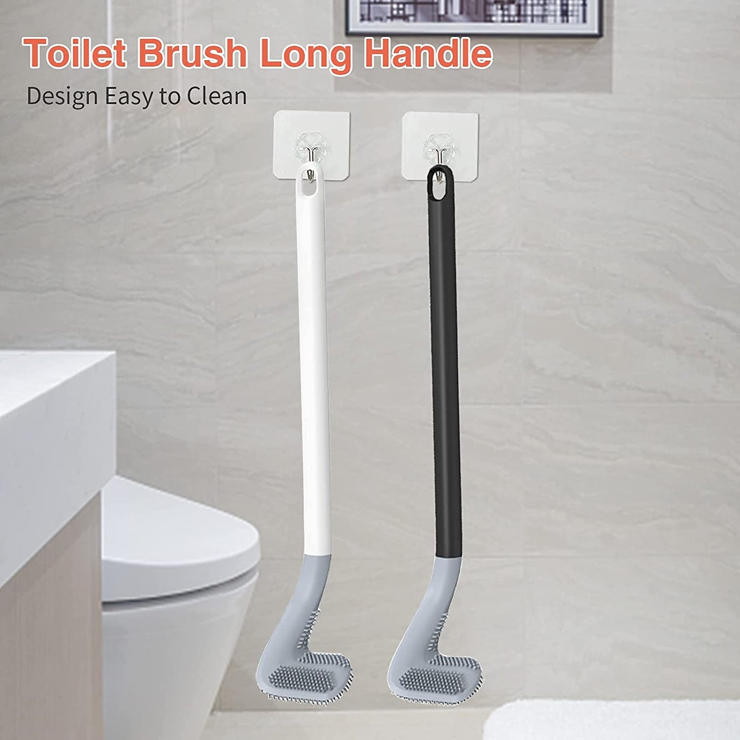 Golf Silicone Toilet Brushes