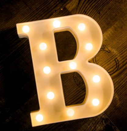 Marquee Letter Lights - Alphabet 8.5" / 22cm Height