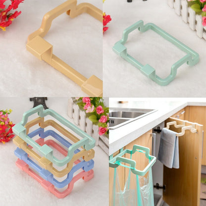 Kitchen Plastic Garbage Bag Rack Holder