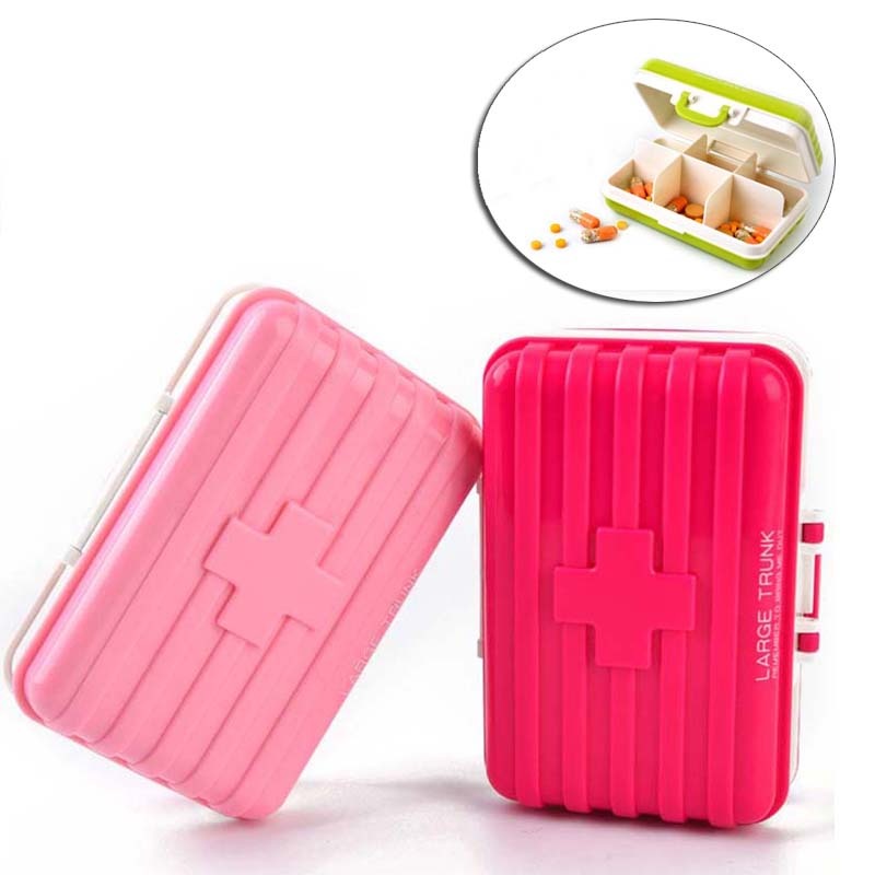 High Capacity Pill Case For Travel