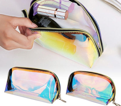 Holographic Makeup Bag