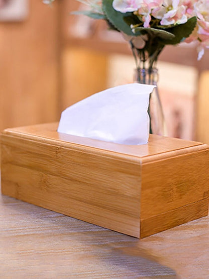 Bamboo Tissue Box