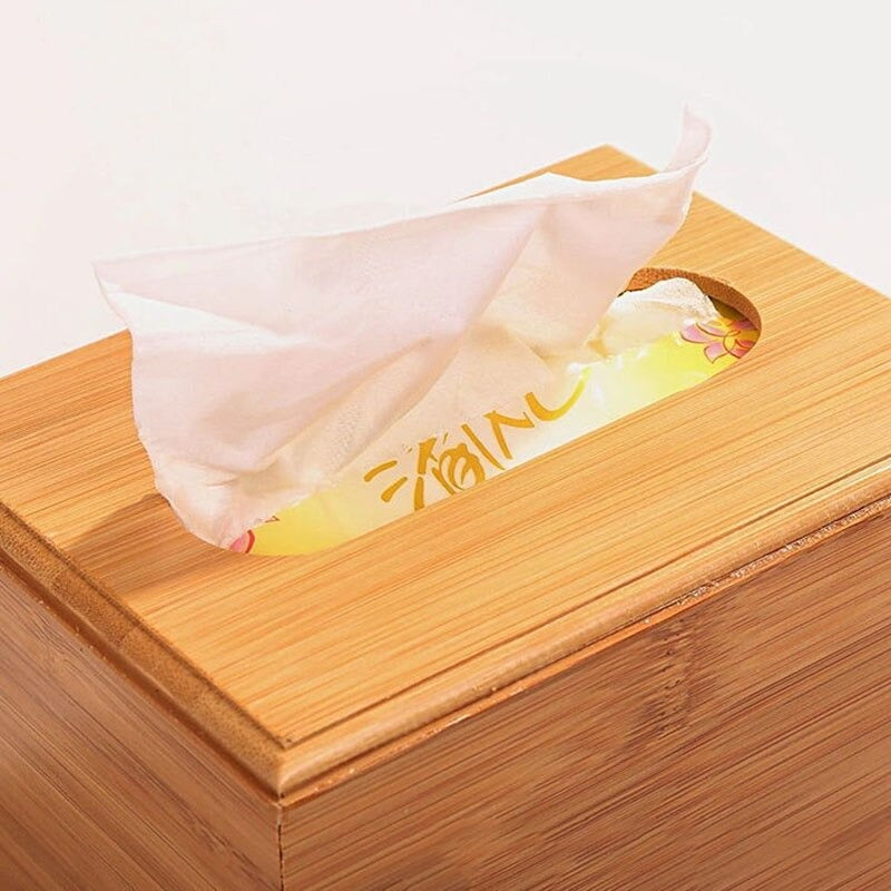 Bamboo Tissue Box