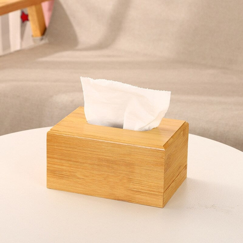 Bamboo Tissue Box