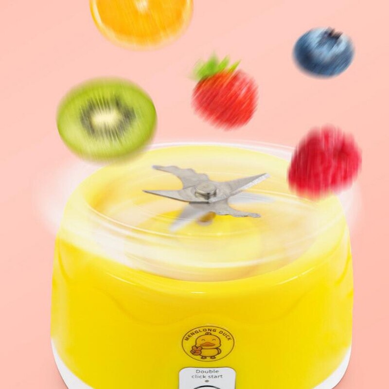 Portable Electric Fruit Juicer - assorted