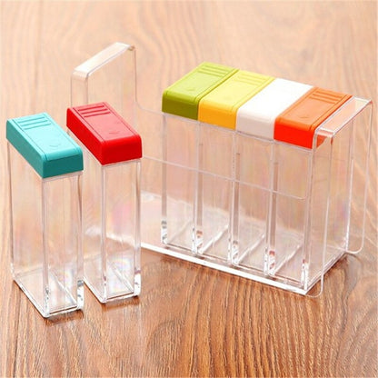 Transparent Plastic Seasoning Box