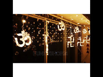 ॐ Om  & 卐 Swastik Light