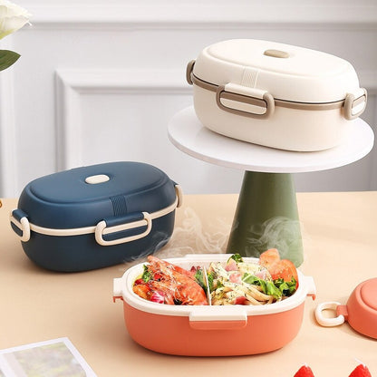 Insulated Lunch Box With Tableware