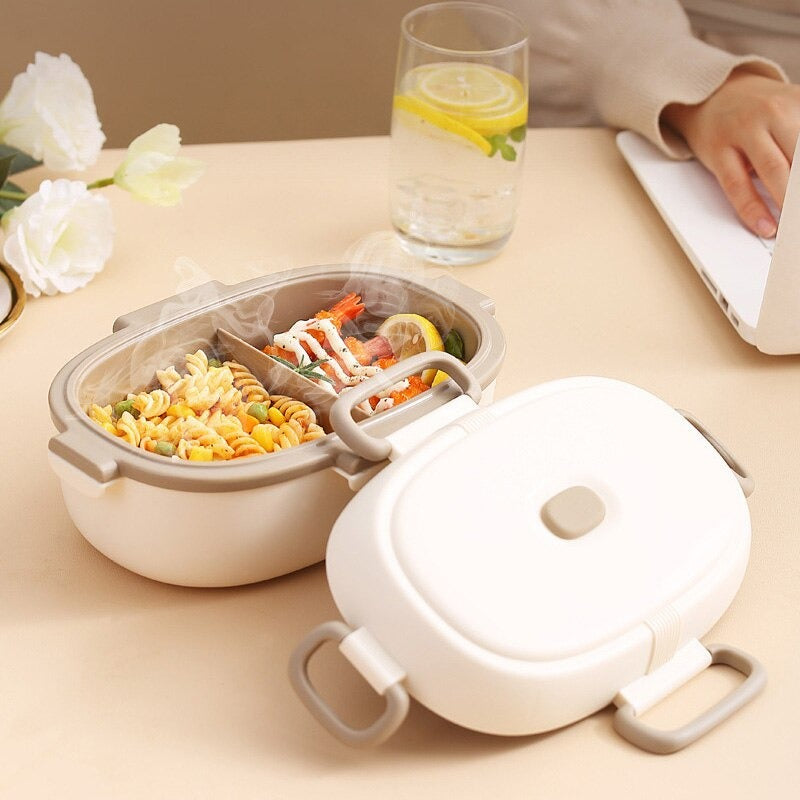 Insulated Lunch Box With Tableware