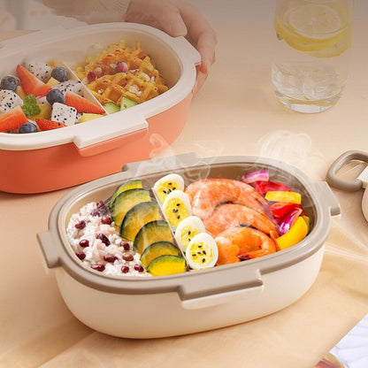 Insulated Lunch Box With Tableware