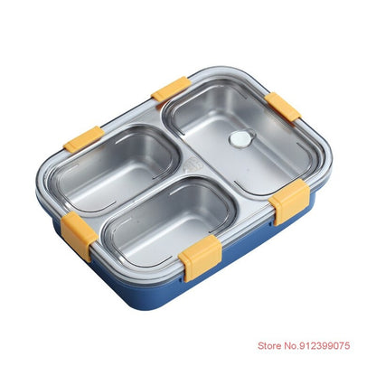 Style Lunch Box Containers With 3 Compartments