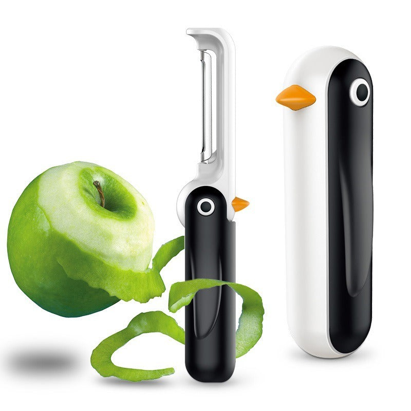 360 Degree Rotatable Penguin Folding Peeler