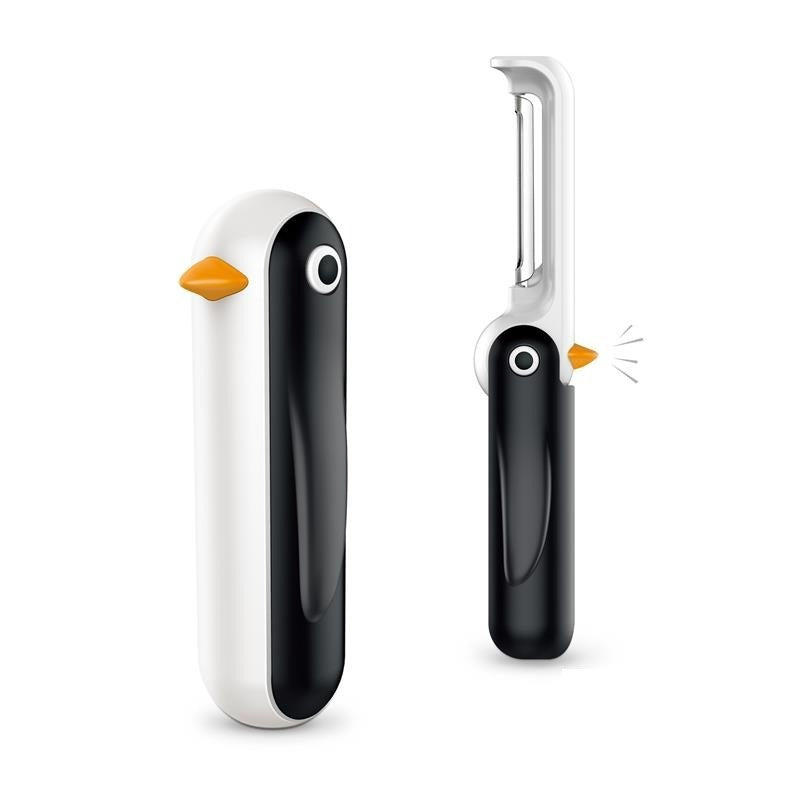 360 Degree Rotatable Penguin Folding Peeler