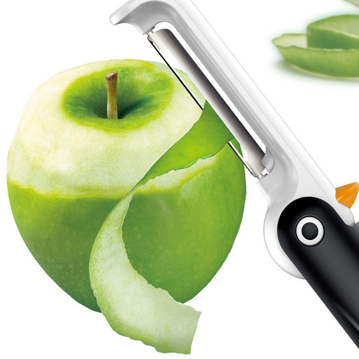 360 Degree Rotatable Penguin Folding Peeler