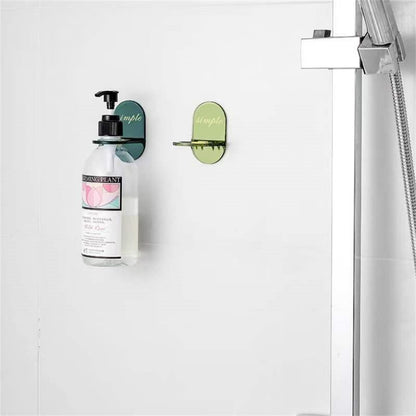 Self Adhesive Wall Mounted Shampoo Holder - Set of 2