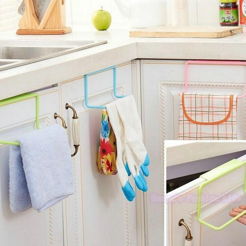 Kitchen Dishrag Towel Hanging Racks - Set of 2