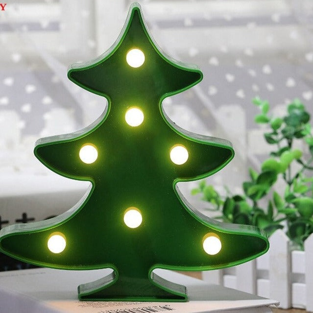 Christmas tree marque light