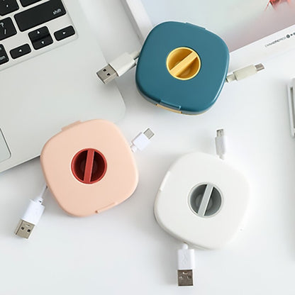 Rotatable Data Cable Storage Box