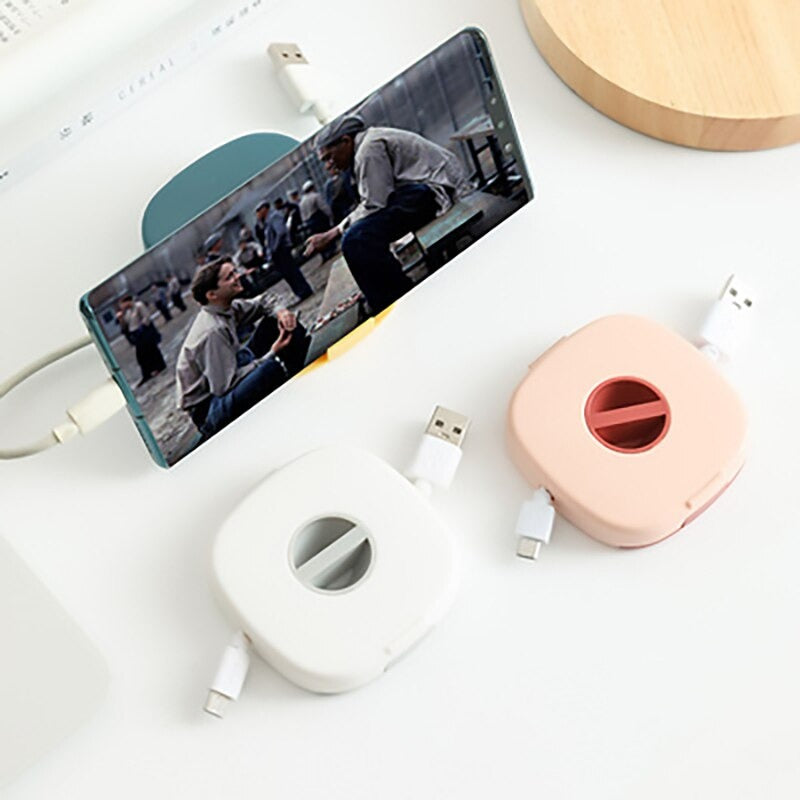 Rotatable Data Cable Storage Box