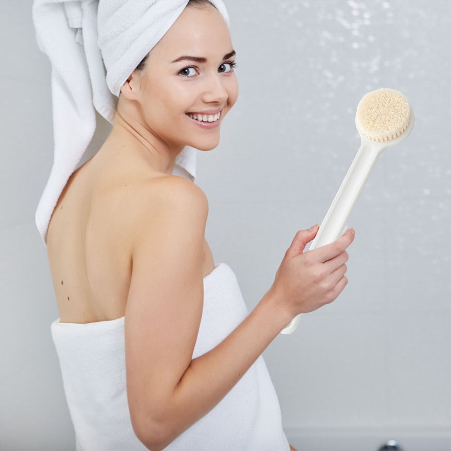 Long handle shower Body brush