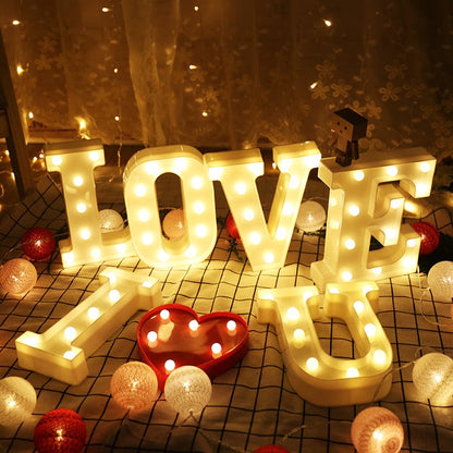 Marquee Letter Lights - Alphabet 8.5" / 22cm Height