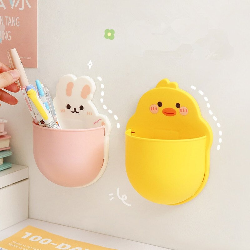 "Kawaiibox" - Fun & Functional Wall Mounted Storage & Pen Holder