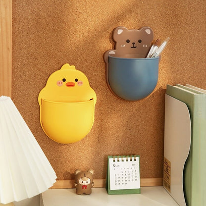 "Kawaiibox" - Fun & Functional Wall Mounted Storage & Pen Holder