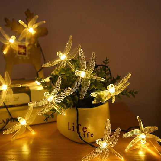 Dragonfly Fairy String Lights