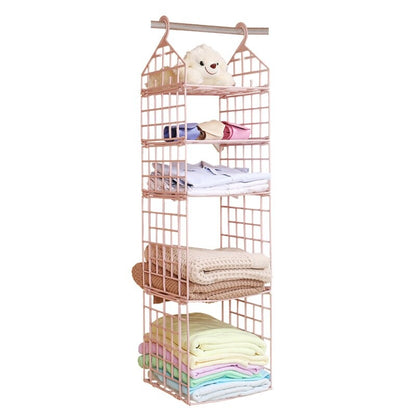 Layered Wardrobe Storage Rack