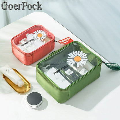 Travel Transparent PVC Cosmetic Bags