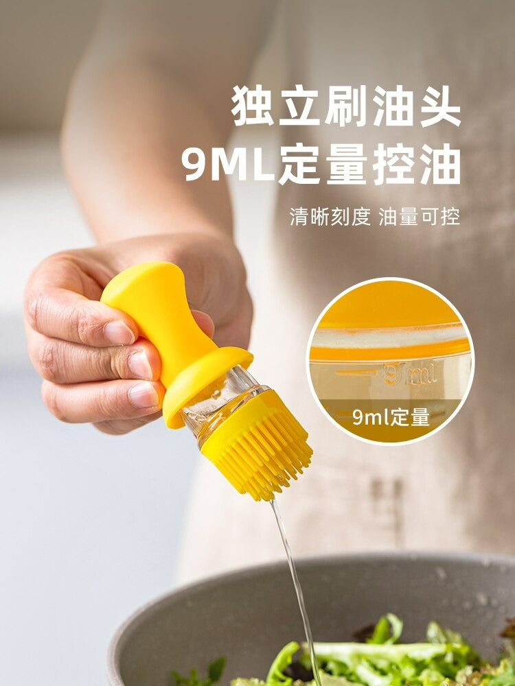 Brush N Pour - Oil Dispenser with Brush for Perfect Dressing