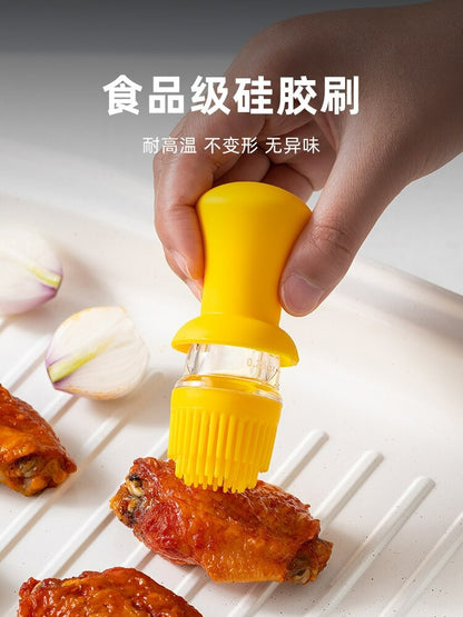 Brush N Pour - Oil Dispenser with Brush for Perfect Dressing