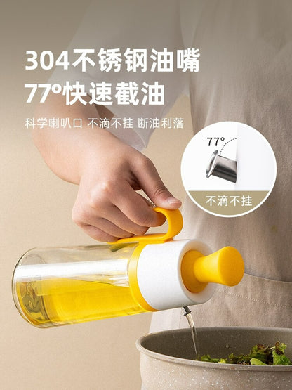 Brush N Pour - Oil Dispenser with Brush for Perfect Dressing