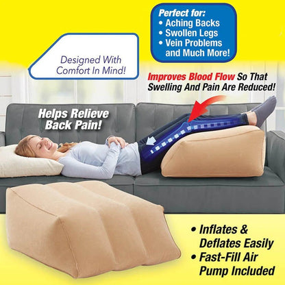 Inflatable Leg Support Pillow