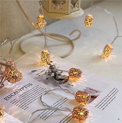 Golden Twinkle Rice Lights