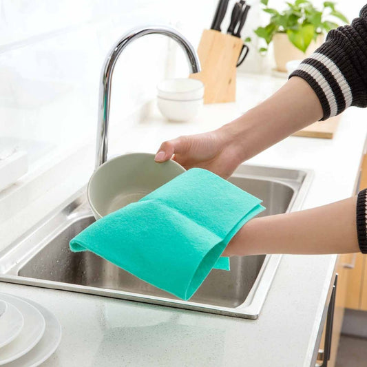 Reusable Absorbent Cleaning Wipes