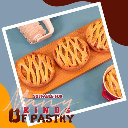 Plastic Dough Lattice Roller Cutter