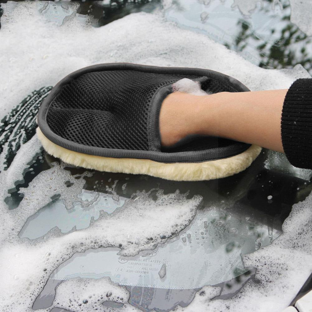 Plush Car Wash Gloves