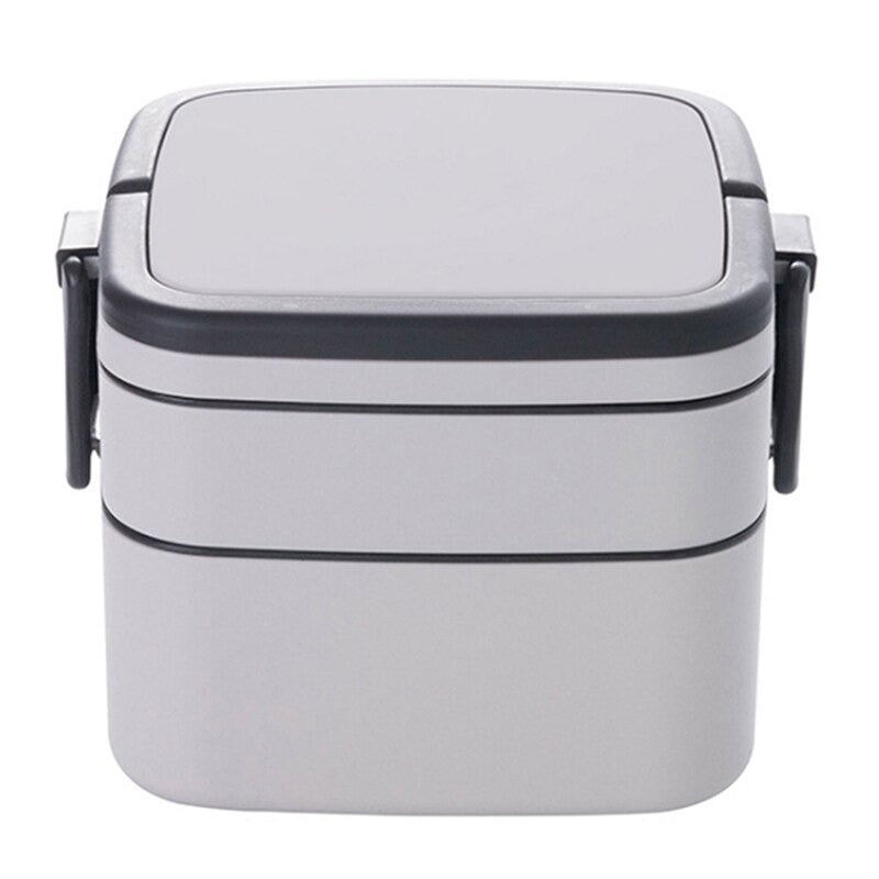 Portable 2 Layer Healthy Lunch Box