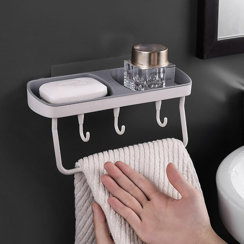 Toilet Shelf Double Soap Box