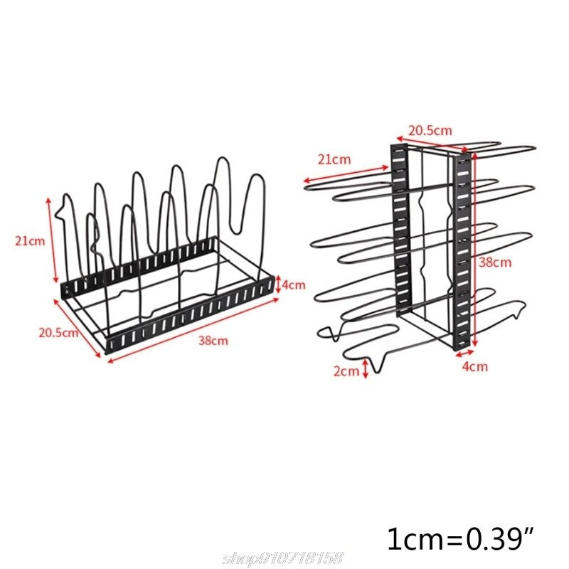 Pot Pan Rack Organizer